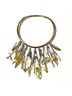 Louis Vuitton 100% Metal Gold Toned LOUIS VUITTON Women's and Men's Feather Essential V Necklace Choker One size - photo 1