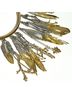Louis Vuitton 100% Metal Gold Toned LOUIS VUITTON Women's and Men's Feather Essential V Necklace Choker One size - photo 3