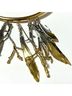 Louis Vuitton 100% Metal Gold Toned LOUIS VUITTON Women's and Men's Feather Essential V Necklace Choker One size - photo 4