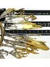 Louis Vuitton 100% Metal Gold Toned LOUIS VUITTON Women's and Men's Feather Essential V Necklace Choker One size - photo 6