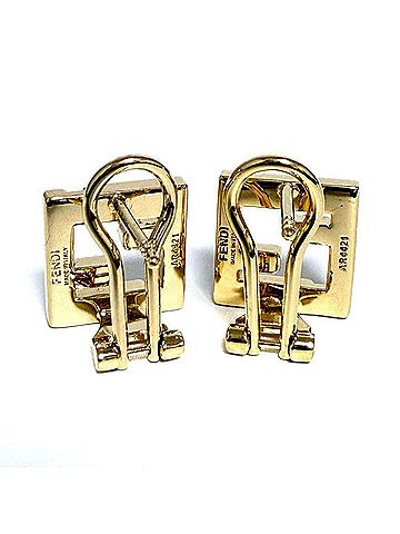 Fendi Fendi Women's Forever Stud Clip Earrings (view 2)