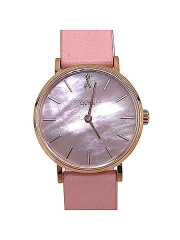 Coach COACH 14503628 Pink Pearl Watch, Pink, Women's (view 1)