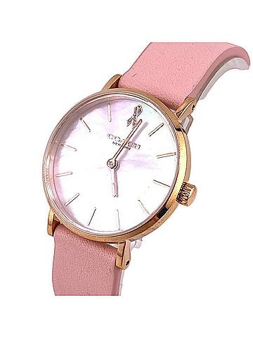 Coach COACH 14503628 Pink Pearl Watch, Pink, Women's (view 2)