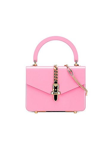 Gucci Gucci Sylvie 1969 Handbag Chain Shoulder Bag 2WAY 589482 Pink Gold Plastic Women's GUCCI (view 1)