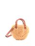 Céline 100% Shearling Brown Heart Bag Shearling with Leather Medium One size - photo 1