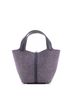Hermès Gray Black Picotin Lock Bag Felt with Leather MM One size - photo 4