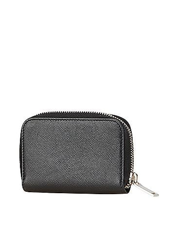 Saint Laurent Saint Laurent 506522 Women's Leather Coin Purse/coin Case Black (view 2)