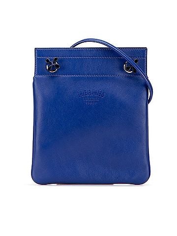 Hermès Hermès Aline Mini Crossbody Shoulder Bag Blue Swift Women's HERMES (view 1)