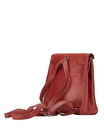 Hermès Hermes Hermès Kelly Ad PM Backpack, Red, Swift Leather, Women's (view 2)