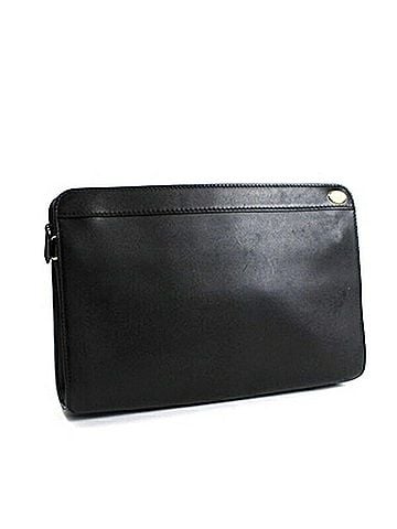 Dunhill Dunhill Second Bag Clutch Leather Black dunhill Men's (view 2)
