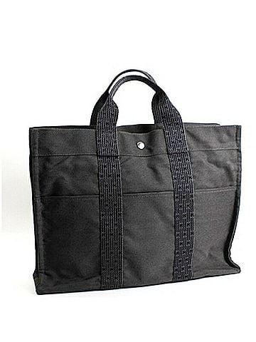 Hermès Hermes Hermès Air Line MM Canvas Tote Bag, Gray, for Men and Women (view 2)