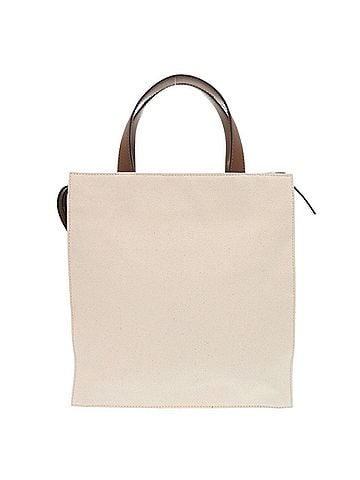 MARNI Marni SHMP008800 Tote Bag Canvas Leather Natural Camel Brown 0909 MARNI (view 2)