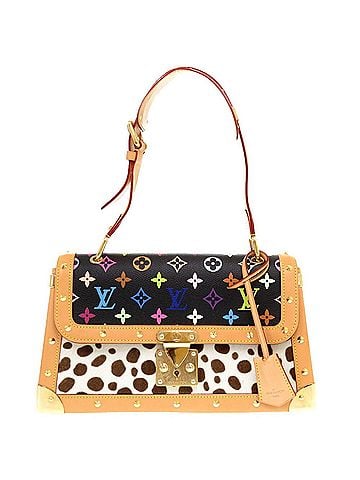 Louis Vuitton Louis Vuitton Sac Dalmatian Monogram Multicolor Pony Noir M92825 Shoulder Bag Handbag LV 1144-4 LOUIS VUITTON (view 1)