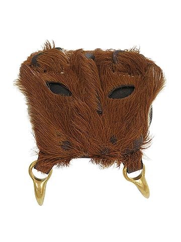 Vivienne Westwood Vivienne Westwood Lion Pony Brown Coin Case Wallet 1253 (view 2)