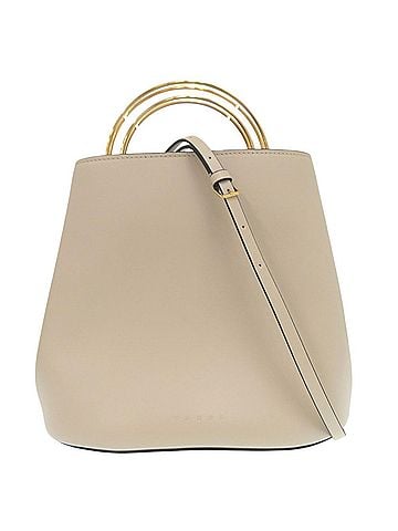 MARNI Like new Marni Pannier 2-way handbag/shoulder bag SCMP001801 Beige leather 0475 MARNI (view 1)