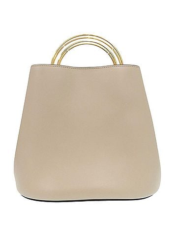 MARNI Like new Marni Pannier 2-way handbag/shoulder bag SCMP001801 Beige leather 0475 MARNI (view 2)