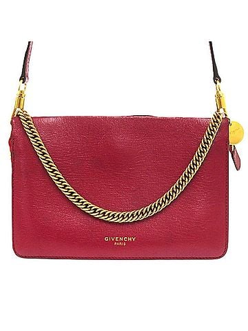 Givenchy Givenchy CROSS3 2-way leather shoulder bag in Bordeaux 0346 (view 2)