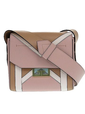 Givenchy Like new Givenchy Eden BB50BMB0RW-680 leather shoulder bag in brown and pink (0324) (view 1)
