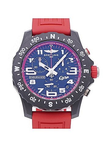 Breitling Like new Breitling Endurance Pro Hiroshima Carp collaboration X823101E1B1S1 Quartz watch Breitlight/Rubber Black dial Red 1102BREITLING Men's (view 1)