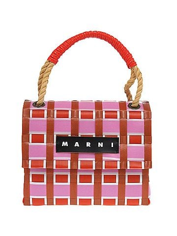 MARNI Like new Marni tote bag, polypropylene, red, 1477, red doctor's MARNI (view 1)