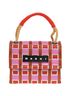 MARNI 100% Polypropylene Pink Red Like new Marni tote bag, polypropylene, red, 1477, red doctor's MARNI One size - photo 1