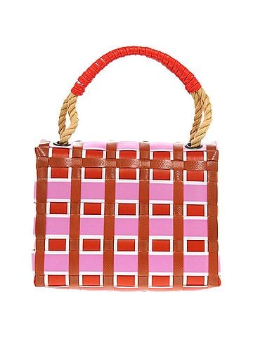 MARNI Like new Marni tote bag, polypropylene, red, 1477, red doctor's MARNI (view 2)