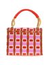 MARNI 100% Polypropylene Pink Red Like new Marni tote bag, polypropylene, red, 1477, red doctor's MARNI One size - photo 2