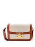 Céline Tan Triomphe Shoulder Bag Canvas with Leather Medium One size - photo 1