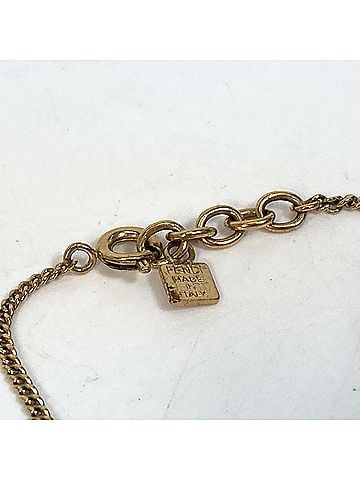 Fendi FENDI Fendi Accessories Bracelet Logo Metal Women's Gold (view 2)