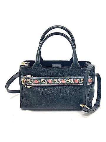 ETRO ETRO floral print 2-way shoulder bag, crossbody handbag, fashion accessory, leather women's, black (view 1)