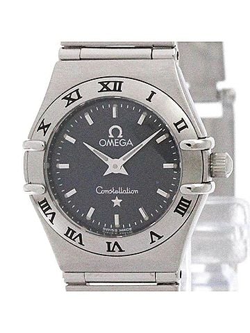 Omega OMEGA Constellation Steel Quartz Ladies Watch 1562.40 Polished (view 1)