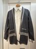 J. McLaughlin 100% Wool Gray Wool Cardigan Size XS - photo 5