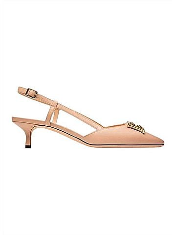 Bally Women's Eva Slingback Leather Pumps (view 1)