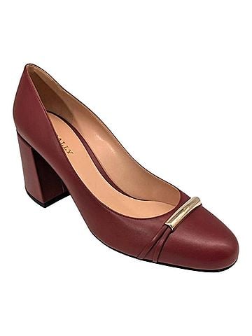 Bally Women's Trinity Ball Leather Pumps (view 2)