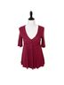 Anthropologie Red Short Sleeve Blouse Size S - photo 1