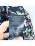 Anthropologie Floral Black Pink Green 3/4 Sleeve Blouse Size 2 - photo 10