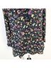 Anthropologie Floral Black Pink Green 3/4 Sleeve Blouse Size 2 - photo 12