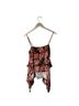 W by Worth 100% Silk Aztec Or Tribal Print Graphic Multi Color Sleeveless Blouse Size S - photo 2