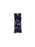 Eliza J 95% Polyester 5% Spandex 100% Polyester Floral Multi Color Blue Pink Cocktail Dress Size 4 - photo 1