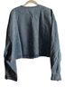 Xirena Solid Blue Denim Jacket Size L - photo 2