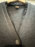 J. McLaughlin 100% Merino Gray Cardigan Size XS - photo 5