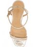 Schutz Silver Altina Leather Sandal Size 9 - photo 4
