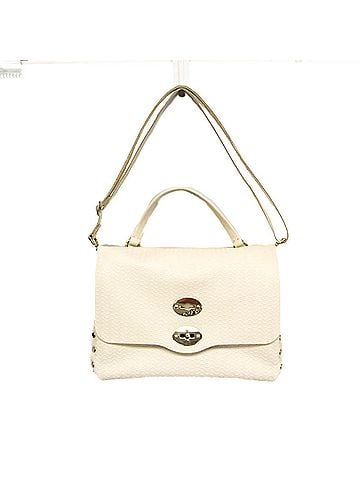 Zanellato Zanellato Postina S 06138 Men,Women Leather Handbag,Shoulder Bag White (view 1)