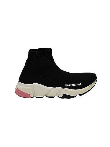 Balenciaga Balenciaga Speed Sock Trainers in Black Knit Polyester (view 1)