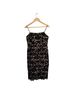 Lulus 100% Polyester 100% Polyester Floral Black Cocktail Dress Size L - photo 1