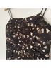 Lulus 100% Polyester 100% Polyester Floral Black Cocktail Dress Size L - photo 4