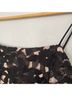 Lulus 100% Polyester 100% Polyester Floral Black Cocktail Dress Size L - photo 5