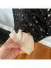 Lulus 100% Polyester 100% Polyester Floral Black Cocktail Dress Size L - photo 6