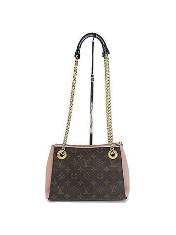 Louis Vuitton LOUIS VUITTON Surenne BB Monogram Rose Poodle M43777 Chain Shoulder Bag (view 2)