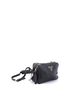 Prada 100% Leather Black Double Zip Camera Bag Vitello Phenix Medium One size - photo 3